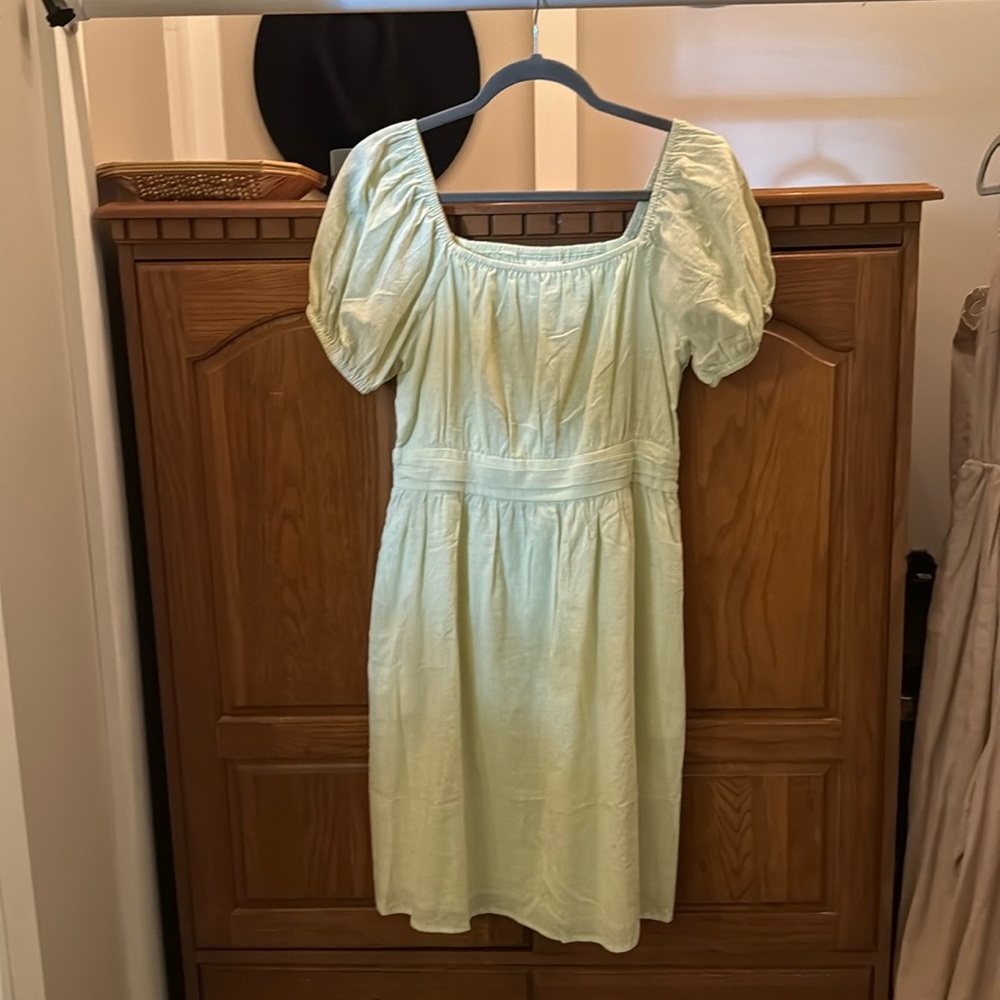 Light Green Short Dress